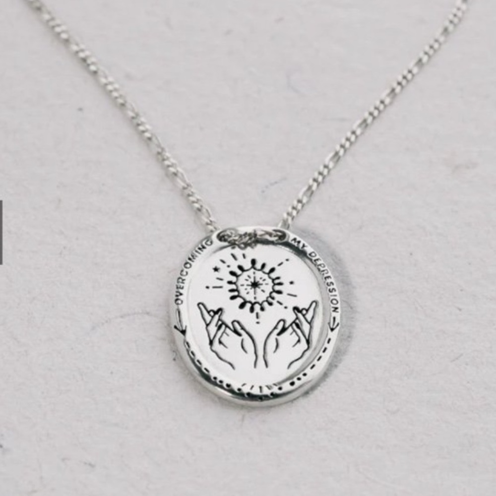 Overcoming My Depression Necklace